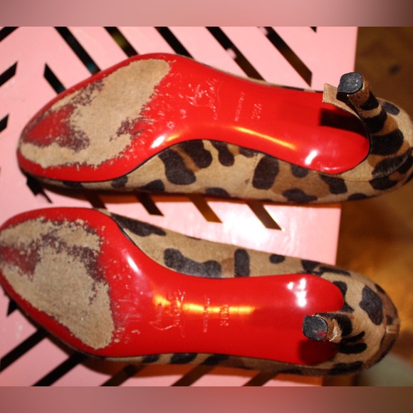 Christian Louboutin Leopard Pumps - Picture 8 of 12